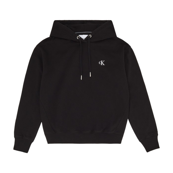 толстовка ck embroidery hoodie CKJ20J213178BAE фотография