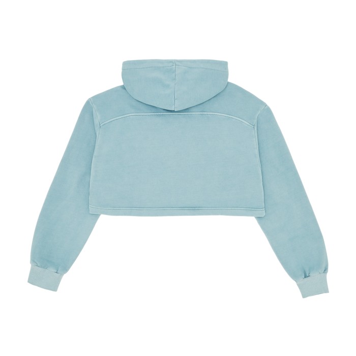 толстовка classics natural dye oversized long hoodie от известного бренда вид слева