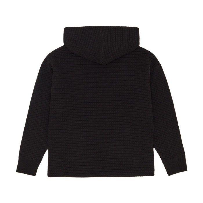 толстовка classics quilted hoodie от бренда puma вид слева