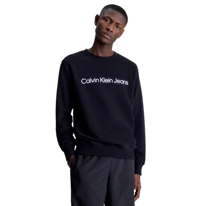 толстовка core institutional logo sweatshirt CKJ30J322549BEH фотография