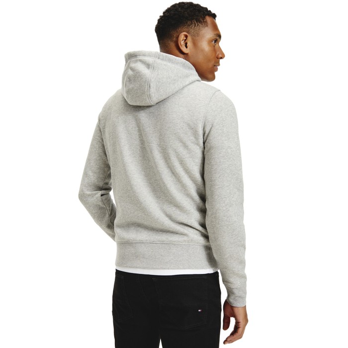 толстовка core tommy logo hood от бренда tommy hilfiger вид слева