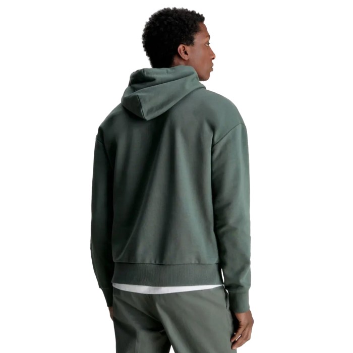 толстовка cotton terry logo hoodie от известного бренда вид слева