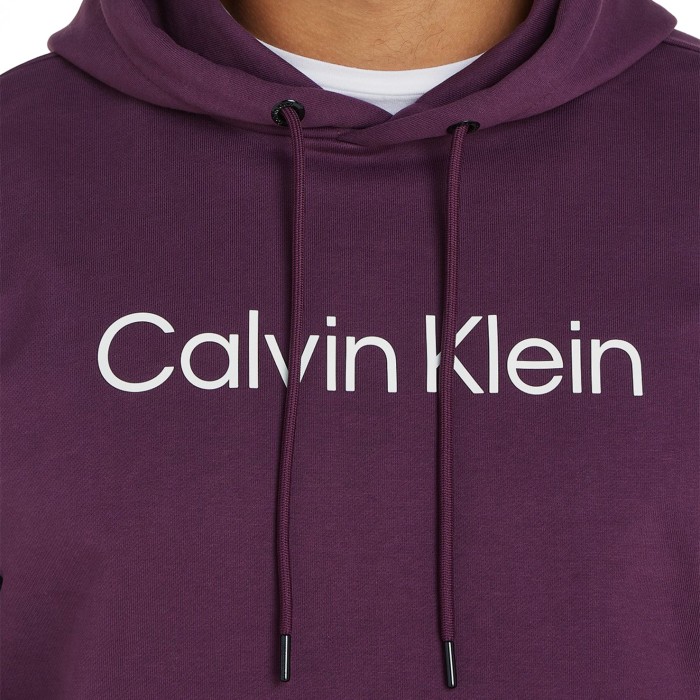 толстовка cotton terry logo hoodie CKK10K111345VDS фотография