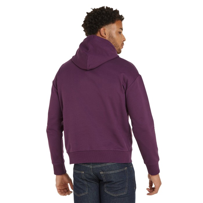 толстовка cotton terry logo hoodie от известного бренда вид слева