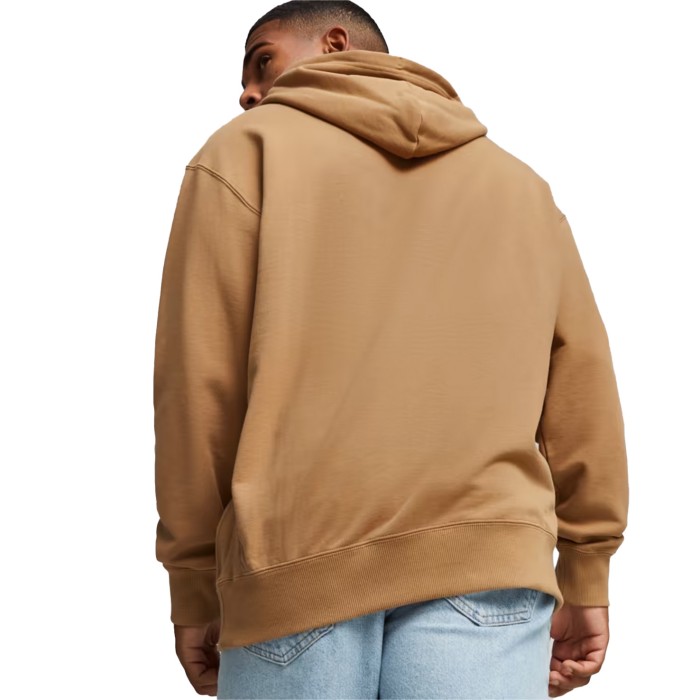 толстовка downtown logo hoodie tr toasted от бренда puma вид слева