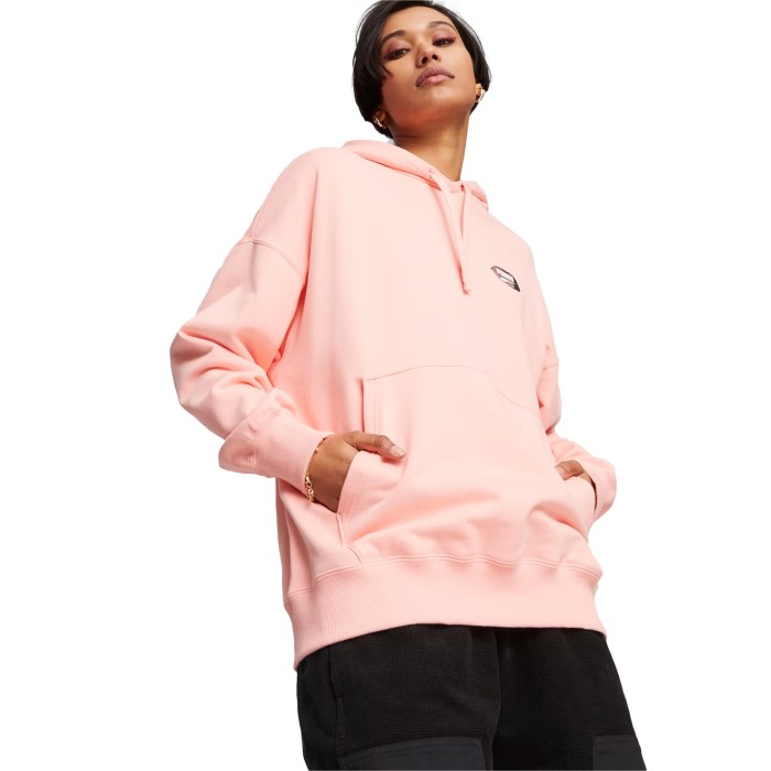 толстовка downtown oversized graphic hoodie tr pea PM62145463 фотография