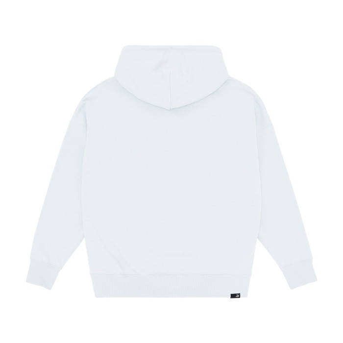 толстовка downtown relaxed graphic hoodie от бренда puma вид слева