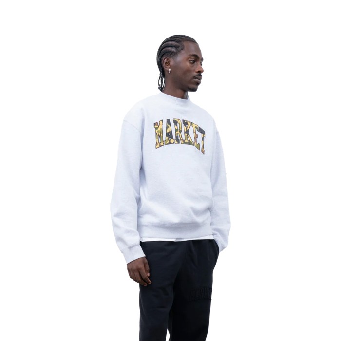 толстовка duck camo arc crewneck MR396000986ASH фотография