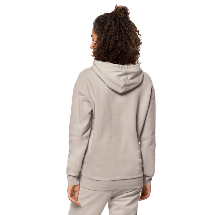 толстовка essential hoody от бренда jack wolfskin вид слева