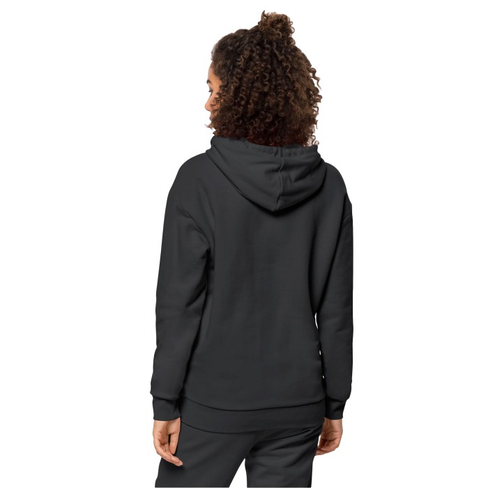толстовка essential hoody от бренда jack wolfskin вид слева
