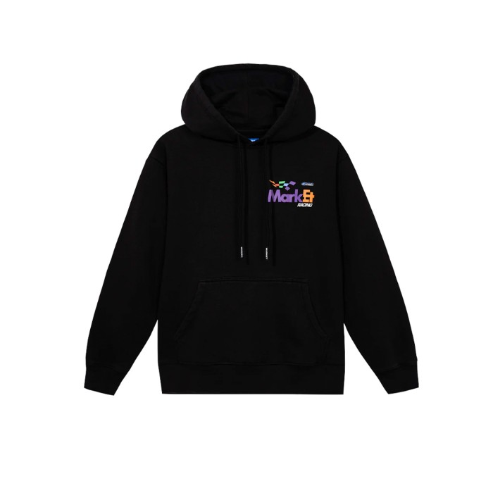 толстовка express racing pullover hoodie от бренда market вид слева