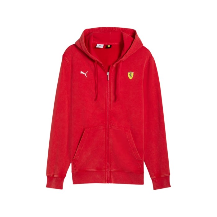 толстовка ferrari sportswear hooded sweat jacket по цене 12392 руб вид справа