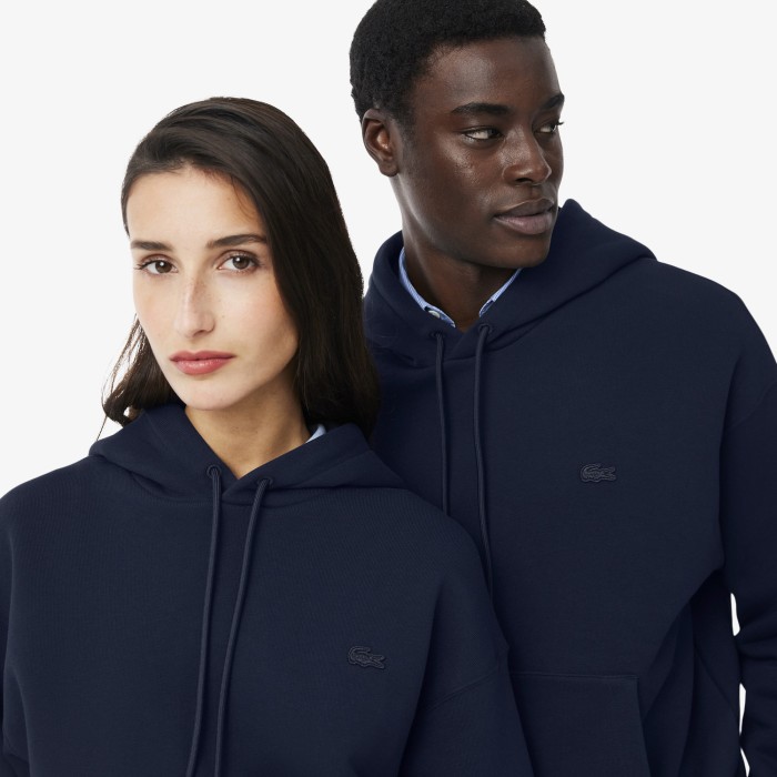 толстовка half zipped от бренда lacoste вид слева