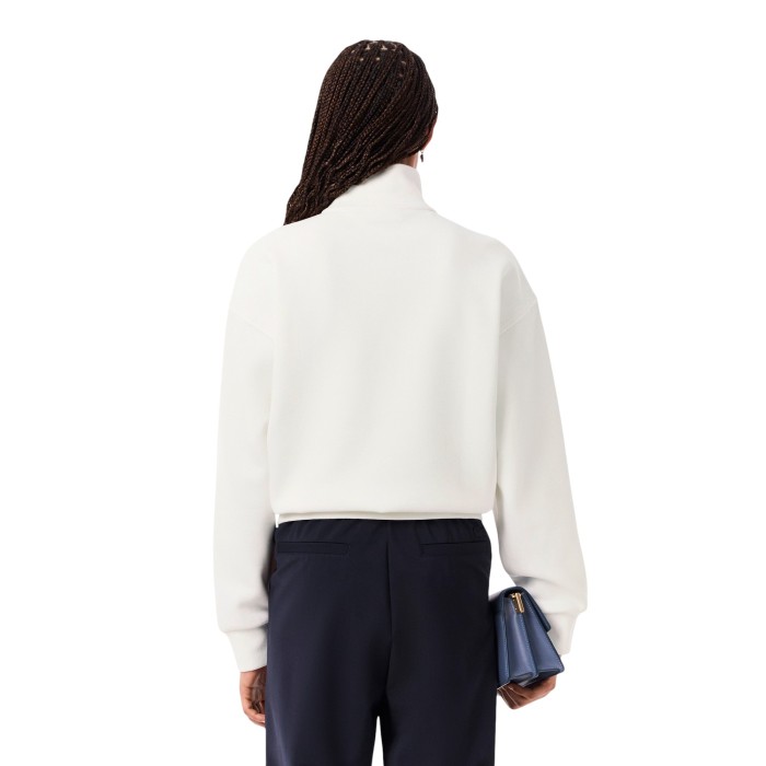 толстовка half zipped от бренда lacoste вид слева