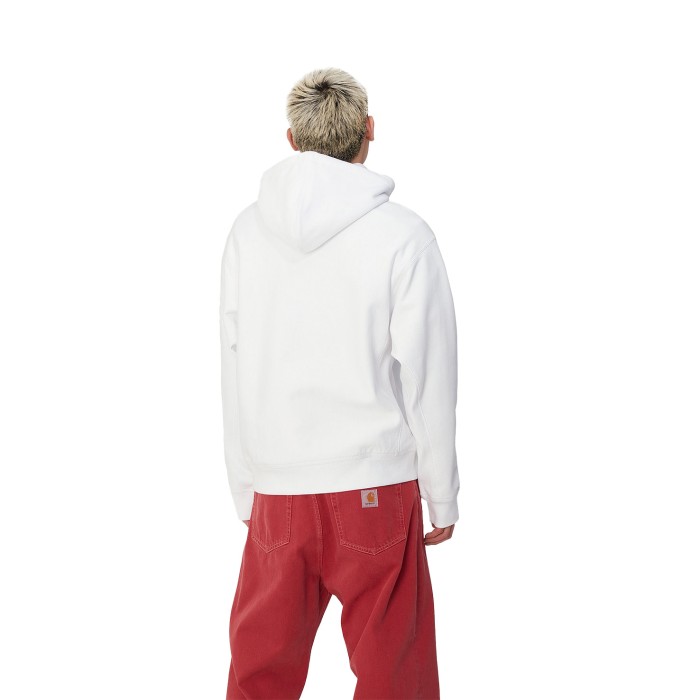 толстовка hooded american script sweat от бренда carhartt wip вид слева