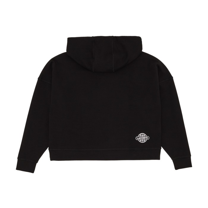 толстовка hoodie от бренда lacoste вид слева