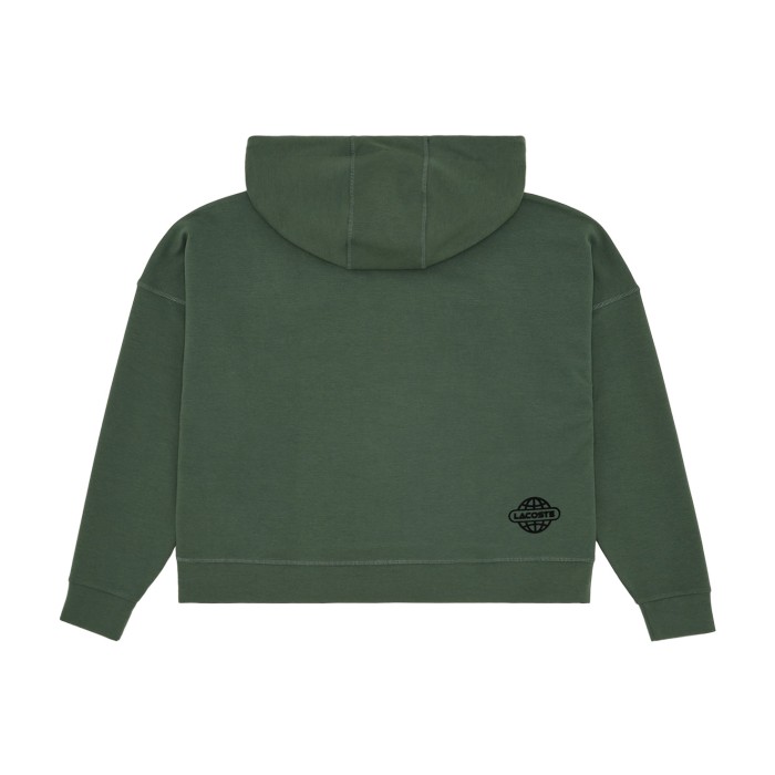 толстовка hoodie от бренда lacoste вид слева