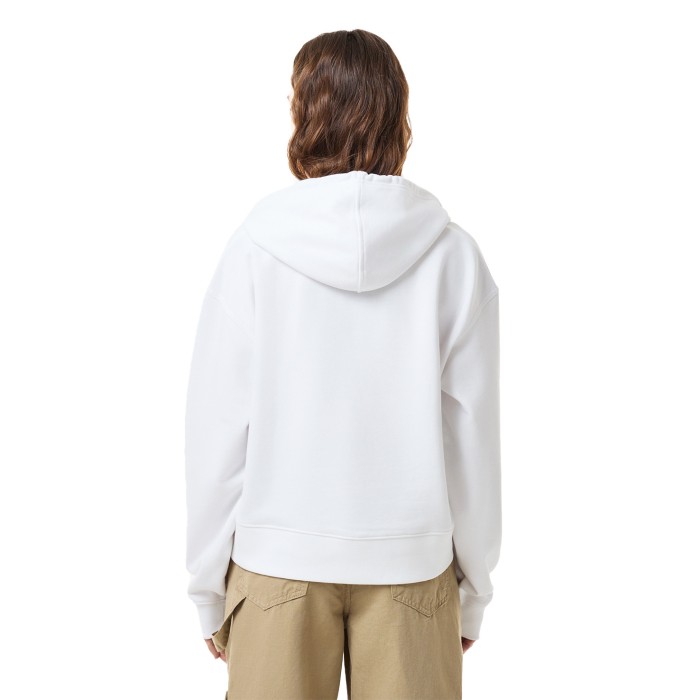 толстовка hoodie от бренда lacoste вид слева