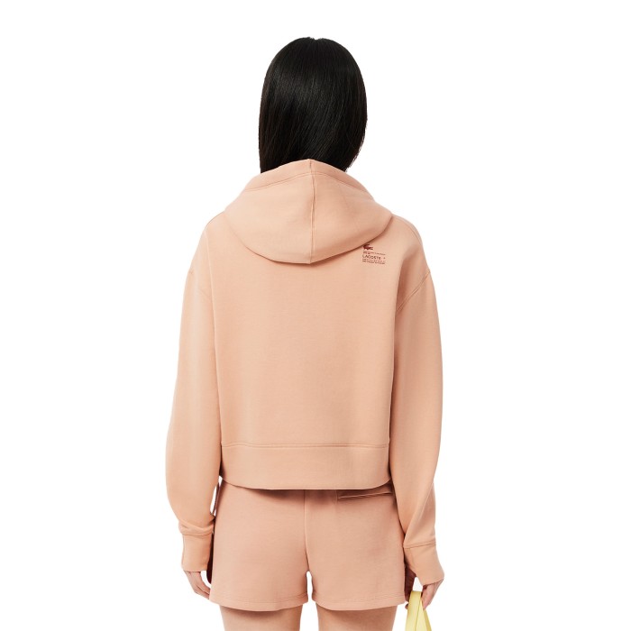 толстовка hoodie от бренда lacoste вид слева