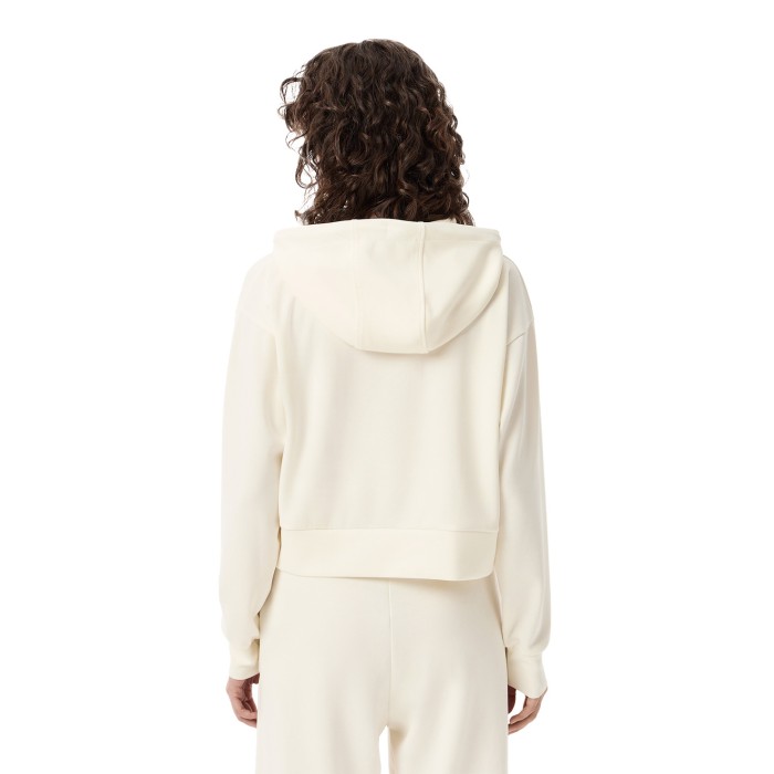 толстовка hoodie от бренда lacoste вид слева