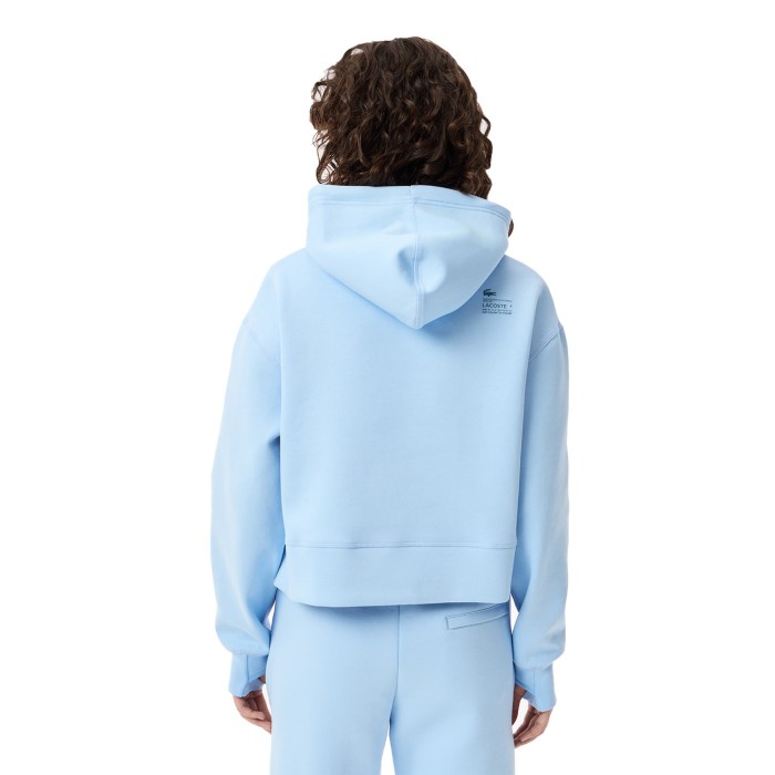 толстовка hoodie от бренда lacoste вид слева