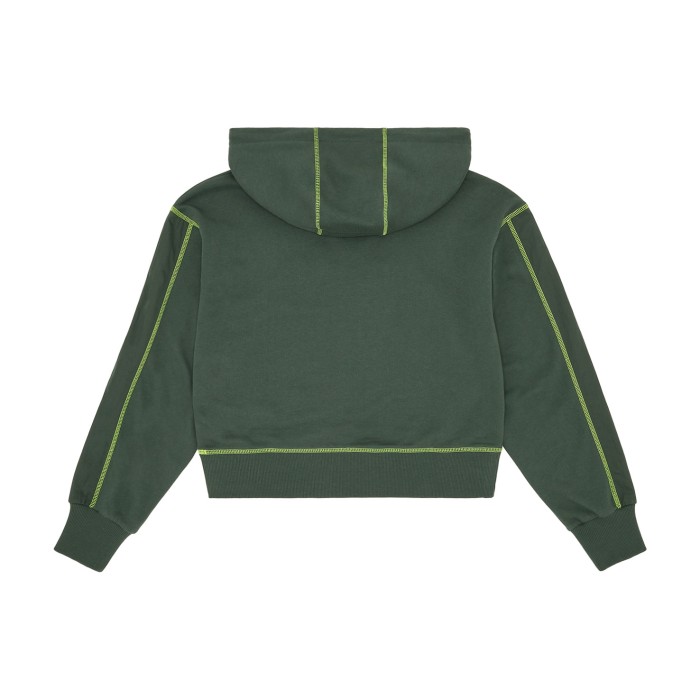 толстовка hoodie от бренда lacoste вид слева