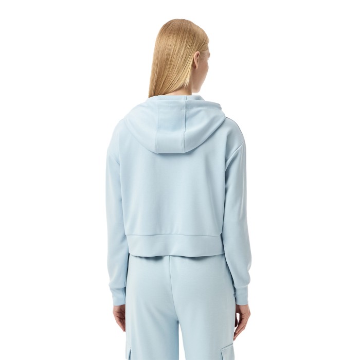 толстовка hoodie от бренда lacoste вид слева