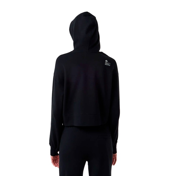 толстовка hoodie от бренда lacoste вид слева