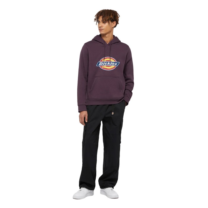 толстовка icon logo hoodie - качественный продукт вид сбоку
