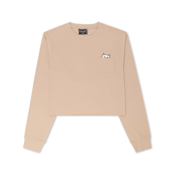 толстовка lord nermal cropped long sleeve RNDWOM59ALD фотография