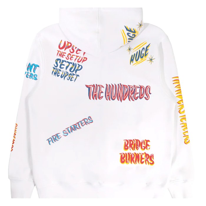 толстовка market ziphood от бренда the hundreds вид слева