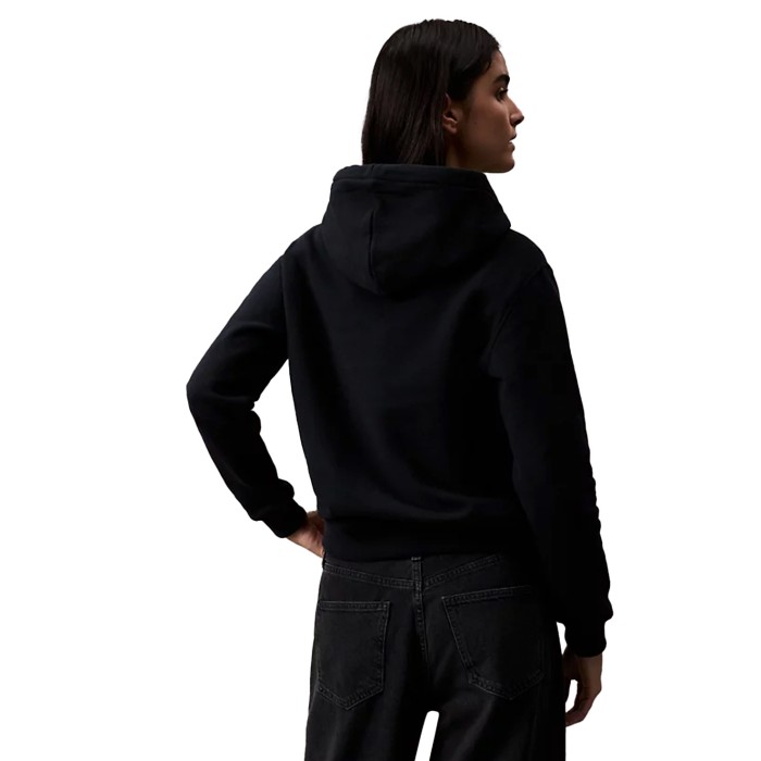 толстовка monologo hoodie от бренда calvin klein вид слева