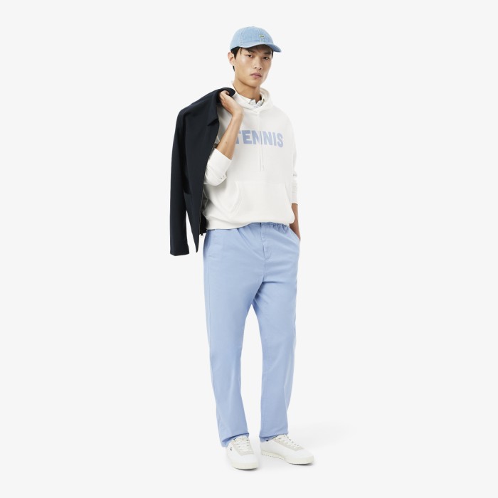 толстовка мужская хлопковая толстовка lacoste кэжуал стиля с лицевой стороны