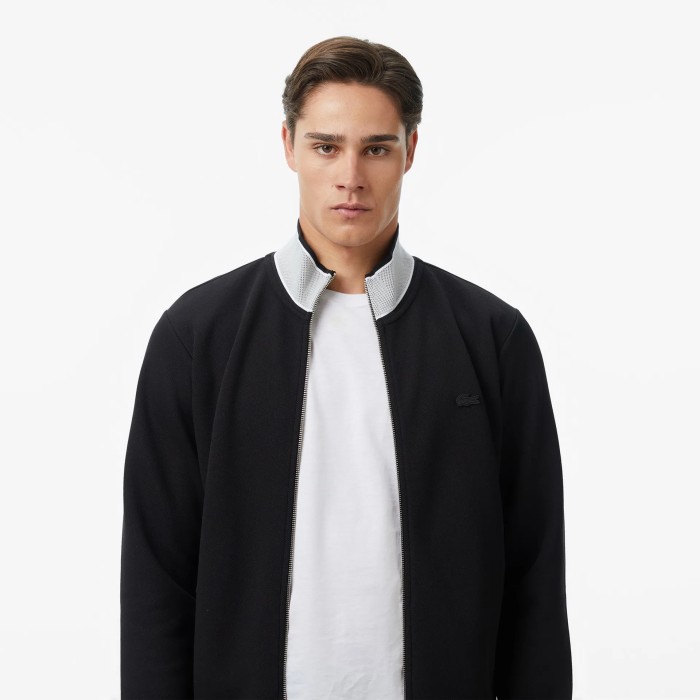 толстовка мужская толстовка lacoste из эластичного хлопка от бренда lacoste вид слева