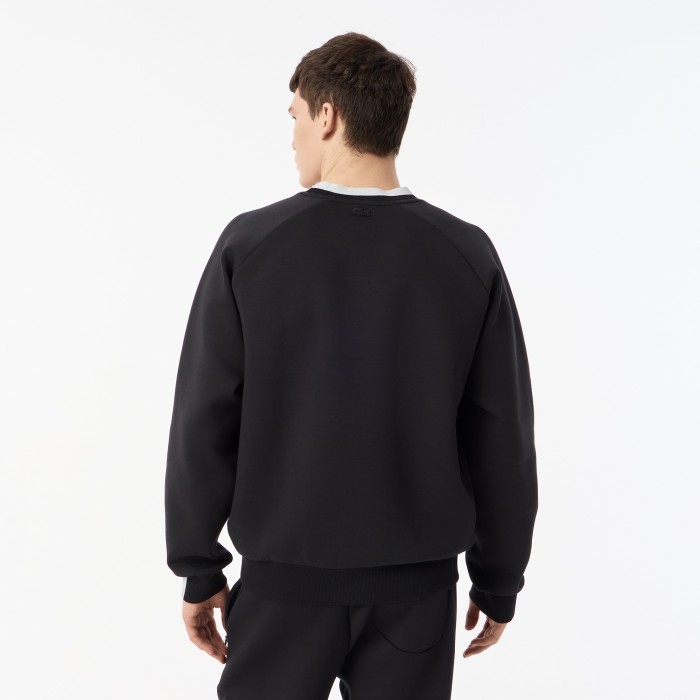 толстовка мужская толстовка lacoste из эластичного хлопка от бренда lacoste вид слева