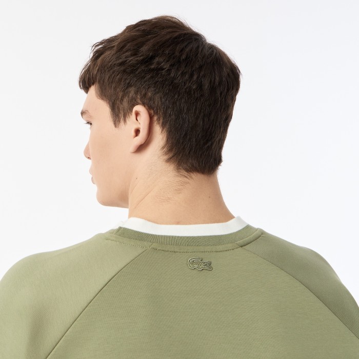 толстовка мужская толстовка lacoste из эластичного хлопка - качественный продукт вид сбоку