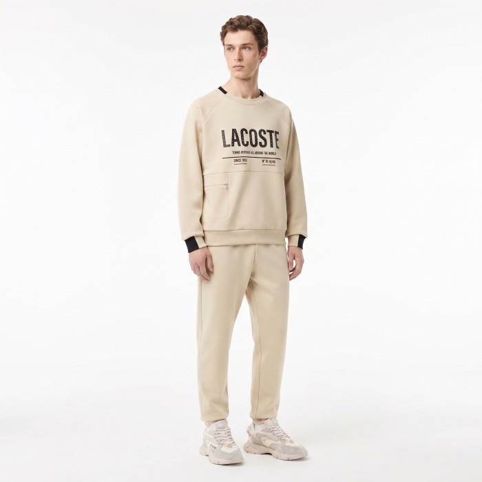 толстовка мужская толстовка lacoste из эластичного хлопка SH0507E8M фотография