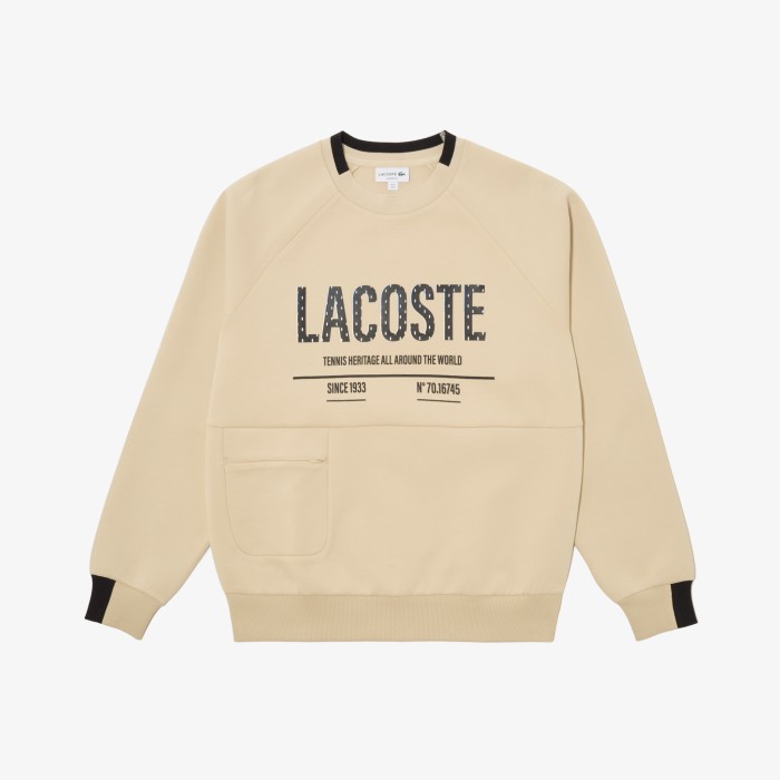 толстовка мужская толстовка lacoste из эластичного хлопка по цене 13188 руб вид справа