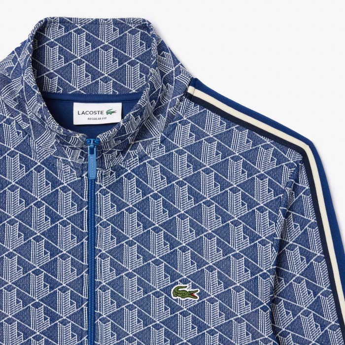 толстовка мужская жаккардовая толстовка lacoste paris с монограммой на лето фотография