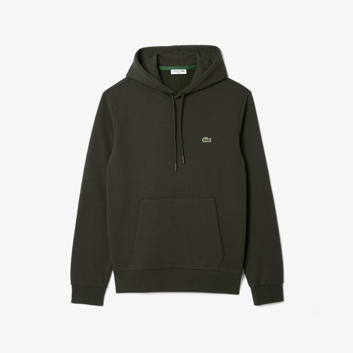 толстовка мужское худи lacoste классического кроя с флисом по цене 13293 руб вид справа