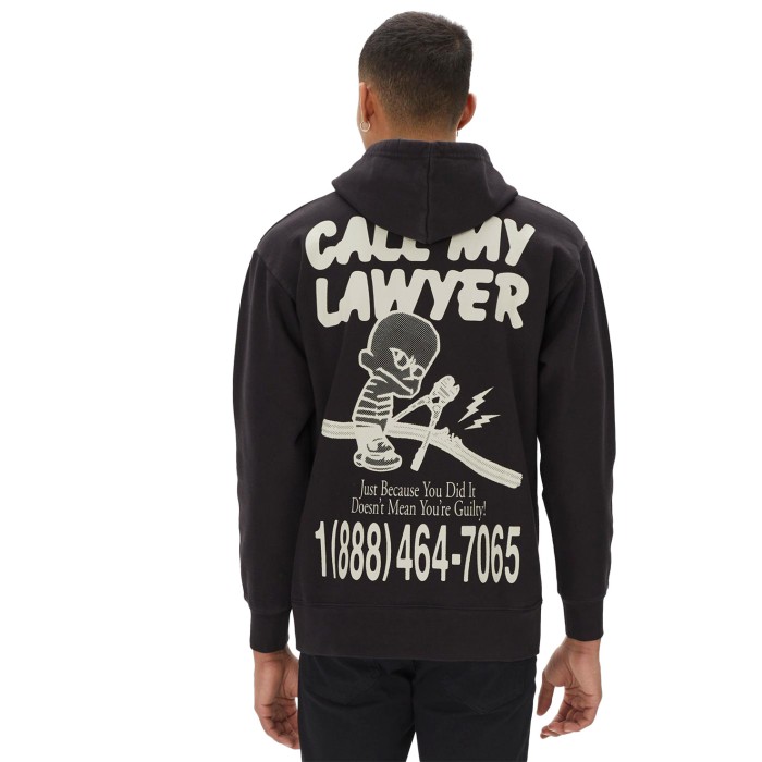 толстовка not guilty pullover hoodie от бренда market вид слева