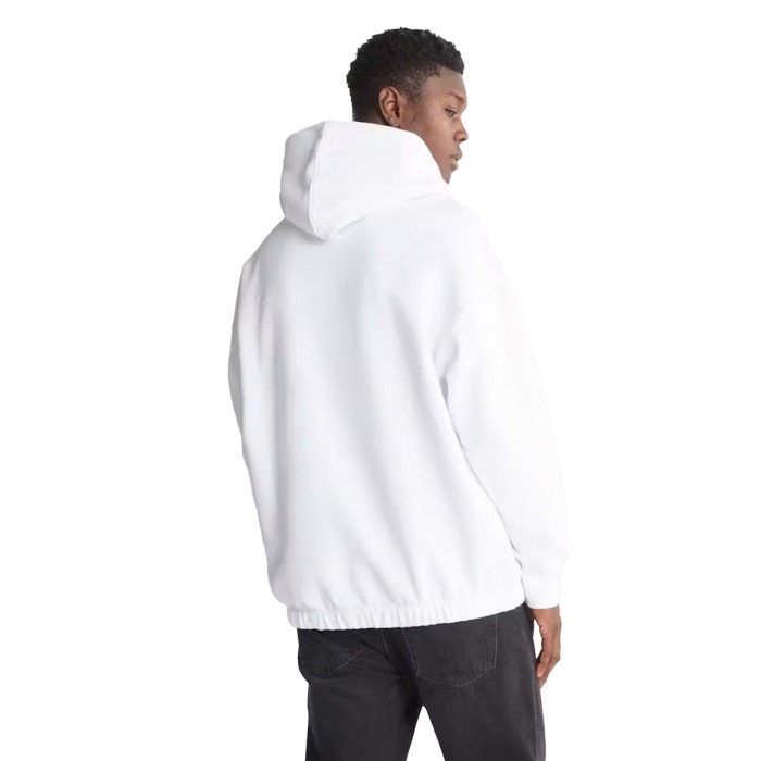 толстовка oversized monogram hoodie от бренда calvin klein вид слева