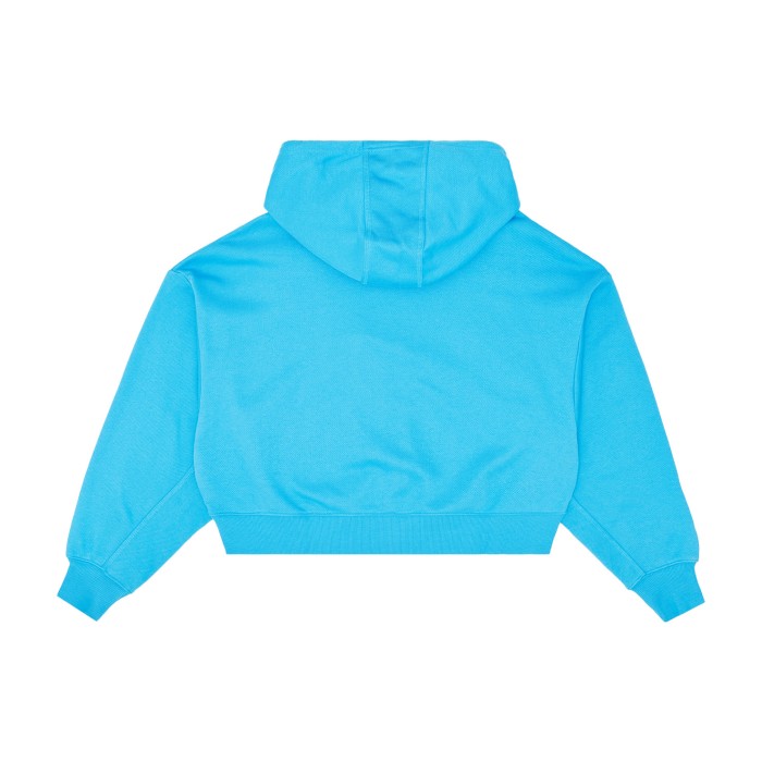 толстовка pivot cropped basketball hoodie от бренда puma вид слева
