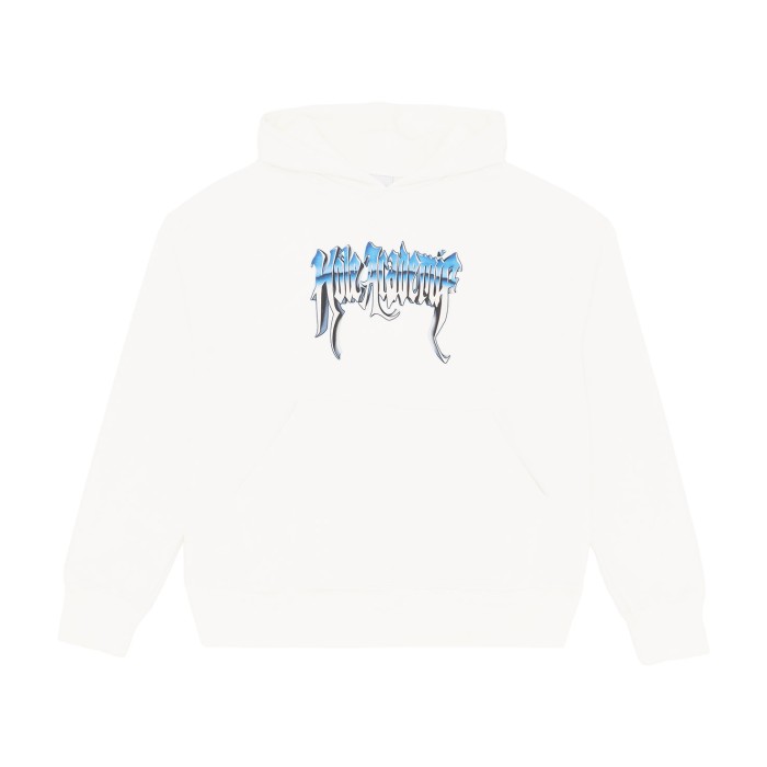толстовка pre-print detail oversize hoodie HAHSS199ECR фотография