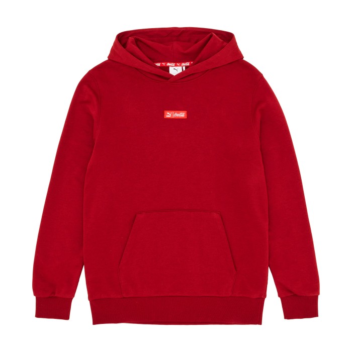 толстовка puma x coca cola hoodie tr PM53616122 фотография