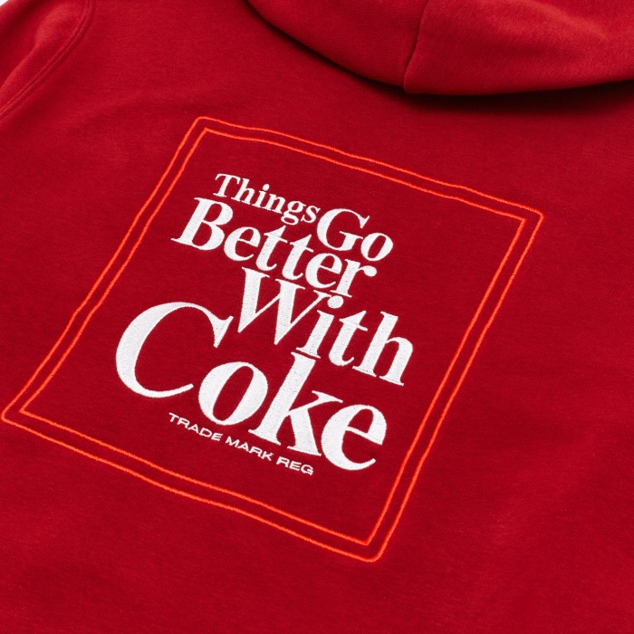 толстовка puma x coca cola hoodie tr по цене 6490 руб вид справа