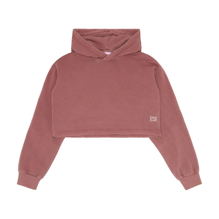 толстовка reebok classics natural dye oversized long hoodie RB101552108R00 фотография