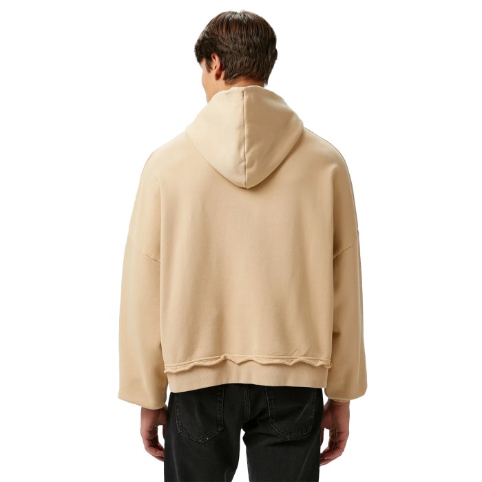 толстовка retro sprayed os hoodie от бренда karl kani вид слева