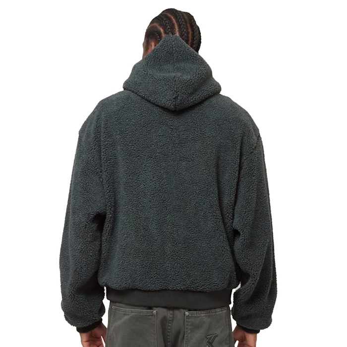 толстовка serif teddy hoodie от известного бренда вид слева