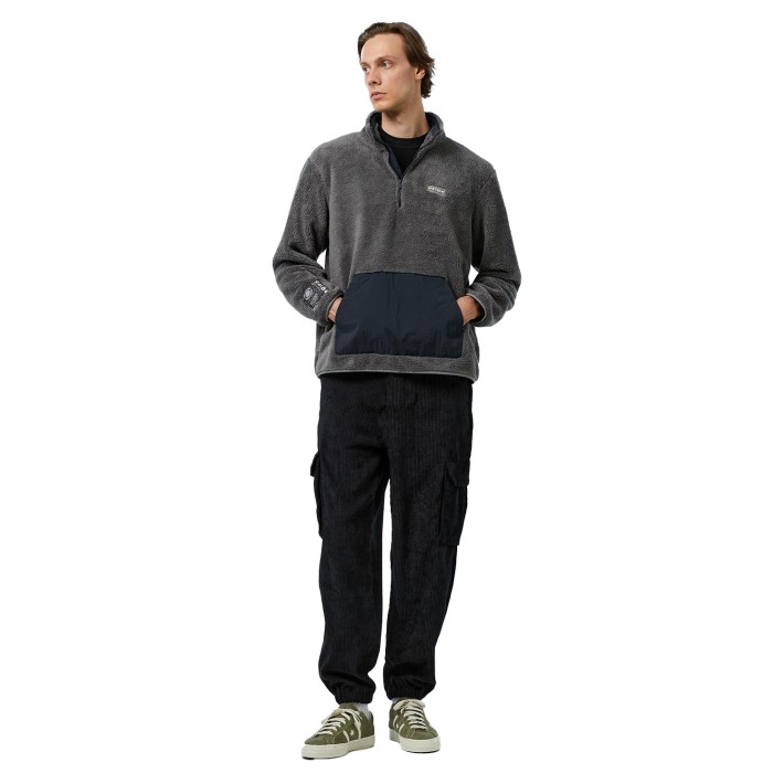 толстовка sherpa half zip hoodie по цене 4995 руб вид справа